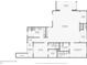 1050 sq ft condo floor plan; 1 bed, 1 bath, sunroom at 760 Village Cir # 109, Venice, FL 34292