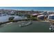 Aerial showing condo complex near the beach at 8779 Midnight Pass Rd # 504H, Sarasota, FL 34242