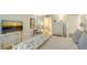 Bright bedroom with a comfortable bed and view of the balcony at 8779 Midnight Pass Rd # 504H, Sarasota, FL 34242