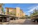 Covered parking with ample space for residents' vehicles at 8779 Midnight Pass Rd # 504H, Sarasota, FL 34242