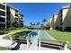 Well-maintained shuffleboard court for residents' recreation at 8779 Midnight Pass Rd # 504H, Sarasota, FL 34242