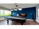 Game room featuring a pool table and comfortable seating at 11013 Jasmine Cir, Bradenton, FL 34209