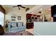 Modern kitchen with dark wood cabinets, granite countertops and stainless steel appliances at 11013 Jasmine Cir, Bradenton, FL 34209