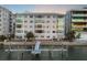 Building with private dock and direct water access at 174 Golden Gate Pt # 11, Sarasota, FL 34236