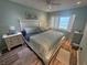 Main bedroom with king bed and ocean views at 2310 Gulf N Dr # 205, Bradenton Beach, FL 34217