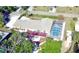 House with pool and lush landscaping, offering privacy at 2426 Nassau St, Sarasota, FL 34231