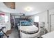 Attached garage with car and storage shelving at 430 Botticelli Dr # 430, Nokomis, FL 34275