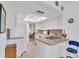 Well-equipped kitchen boasts ample counter space and white cabinetry at 430 Botticelli Dr # 430, Nokomis, FL 34275