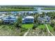 Waterfront home nestled among other homes at 506 S Casey Key Rd, Nokomis, FL 34275