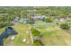 Aerial view of community and golf course at 5218 Wedgewood Ln # 72, Sarasota, FL 34235