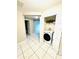 Convenient laundry room with washer and dryer hookups at 5809 Leopardstown Dr, Tampa, FL 33610