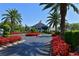 Landscaped entrance to the clubhouse at 6505 Stone River Rd # 105, Bradenton, FL 34203