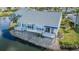 Waterfront home with private deck and beautiful landscaping at 1005 Ibis Ct, Bradenton, FL 34209