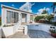 Exterior view of condo with private patio and entrance at 1005 Ibis Ct, Bradenton, FL 34209
