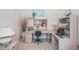 Home office with built-in desk and ample storage at 1005 Ibis Ct, Bradenton, FL 34209