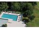 Relaxing community pool with ample deck space at 10656 Glencorse Ter, Bradenton, FL 34211