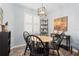 Cozy dining area with a round table and four chairs at 1118 Radison Ave, Sun City Center, FL 33573