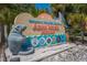 Holmes Beach, Anna Maria Island welcome sign at 112 Maple Ave, Anna Maria, FL 34216