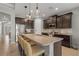 Modern kitchen with granite countertops and stainless steel appliances at 11550 Blackfin St, Venice, FL 34292