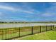 Enjoy the lake view from this spacious backyard at 11786 Sistine Ln, Venice, FL 34293