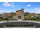 This stunning clubhouse boasts a beautiful architectural design at 11786 Sistine Ln, Venice, FL 34293