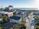 Aerial view showcasing the home's location and ocean views at 150 Grant Dr, Sarasota, FL 34236