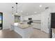 Modern kitchen featuring granite countertops and island at 17825 Gawthrop Dr # 104, Bradenton, FL 34211