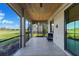 Relaxing screened lanai with golf course views at 17825 Gawthrop Dr # 104, Bradenton, FL 34211