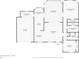 One-story home floor plan featuring primary bedroom, living room, and kitchen at 2271 Sandlewood Dr, Venice, FL 34293