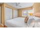 Main bedroom with king-size bed and large closet at 235 Grant Dr, Sarasota, FL 34236
