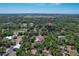 Wide aerial view showing home location in neighborhood at 2605 Desoto Rd, Sarasota, FL 34234
