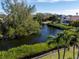 Scenic view of the canal and neighborhood at 3260 Bayou Rd, Longboat Key, FL 34228