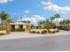 Beautiful waterfront home with a double garage and lush landscaping at 411 S Casey Key Rd, Nokomis, FL 34275