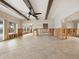 Large living room undergoing renovations with water views at 411 S Casey Key Rd, Nokomis, FL 34275