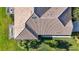 Aerial view of home showcasing tile roof and landscaping at 4363 Kariba Lake Ter, Sarasota, FL 34243
