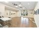 Spacious art room with hardwood floors and large windows at 4363 Kariba Lake Ter, Sarasota, FL 34243