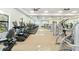 Fitness center with a variety of cardio equipment and natural light at 4363 Kariba Lake Ter, Sarasota, FL 34243