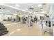 Modern fitness center with cardio and strength training equipment at 4363 Kariba Lake Ter, Sarasota, FL 34243