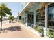 Scenic view of beachfront shops and businesses with flowers at 4937 Oxford Dr, Siesta Key, FL 34242