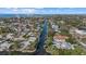 Property showcasing a canal-side location and surrounding neighborhood at 5164 Windward Ave, Sarasota, FL 34242