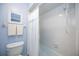 Simple bathroom with shower/tub combo and updated vanity at 6542 Draw Ln # 90, Sarasota, FL 34238