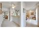 Open kitchen with breakfast bar, views into the living and dining areas at 6542 Draw Ln # 90, Sarasota, FL 34238