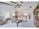 Relaxing living room featuring neutral tones and ample natural light at 6542 Draw Ln # 90, Sarasota, FL 34238