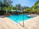 Community pool with spa and pergola at 7131 Sandhills Pl, Lakewood Rch, FL 34202