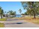 Scenic canal view with bridge and lush vegetation at 7705 Alhambra Dr, Bradenton, FL 34209