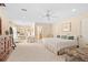 Spacious main bedroom with a king-size bed and plenty of room for additional furniture at 7705 Alhambra Dr, Bradenton, FL 34209