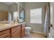 Bathroom with vanity, toilet and bathtub at 9203 Winter Harbour Way, Bradenton, FL 34212