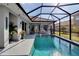 Large screened pool with spa and access to house at 9203 Winter Harbour Way, Bradenton, FL 34212