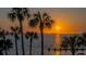 Breathtaking sunset view over calm bay waters at 988 Blvd Of The Arts # 311, Sarasota, FL 34236