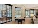Bright breakfast nook with pool views, perfect for morning coffee at 15125 Waterline Rd, Bradenton, FL 34212